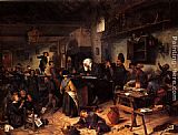 Jan Steen A School For Boys And Girls painting